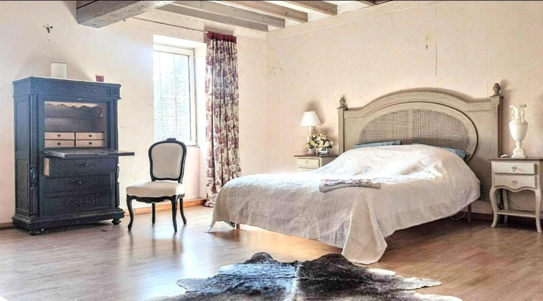 La Maison Bleue Varzy Esterno foto